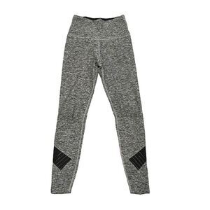 Beyond Yoga Women's Size Medium High Waist Heathered Gray Mesh Ankle Leggings